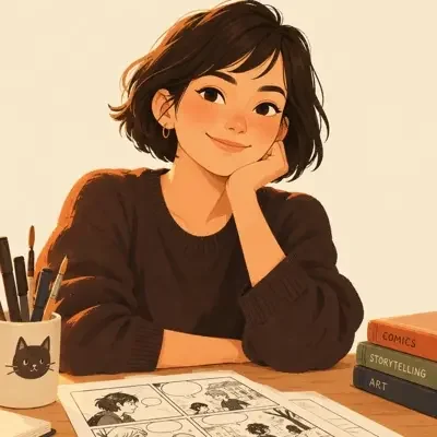 林栖 - 治愈系长篇作者 作者林栖的头像插画